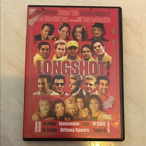Longshot The Movie DVD - Vibrant Red Cover